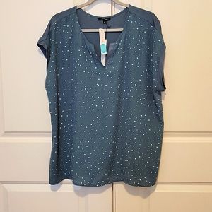 Paperwork blouse size 2x